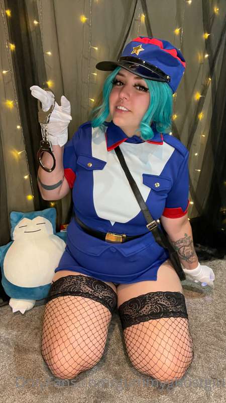 You’re under arrest! I’ll have to give a you a really good p.. 6