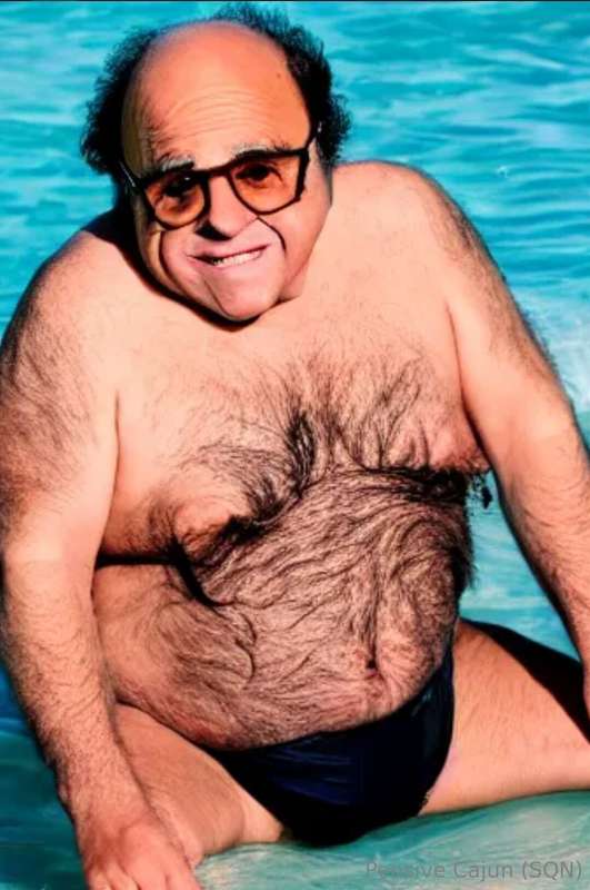 Open AI and it's cursed images. HERES ONE OF DANNY DEVITO AN..