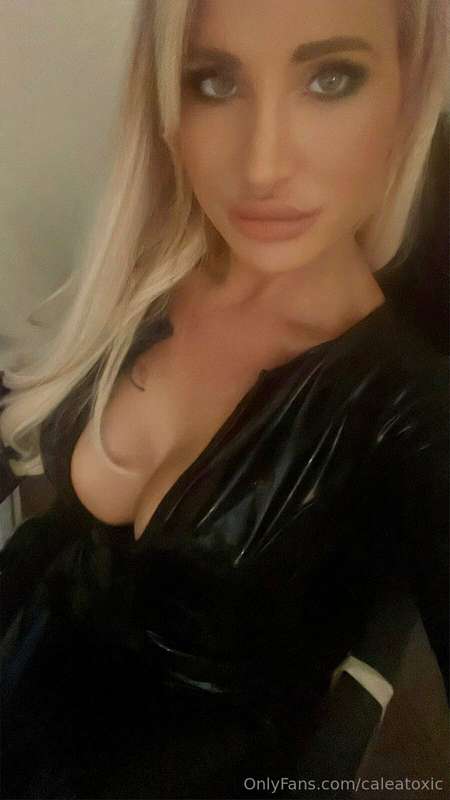 Today all in leather…