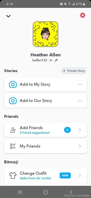 Here's my new Snapchat since my other one got deleted