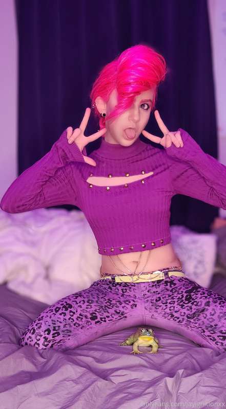 Slutty Doppio in demon lingerie dump 😈💗 7