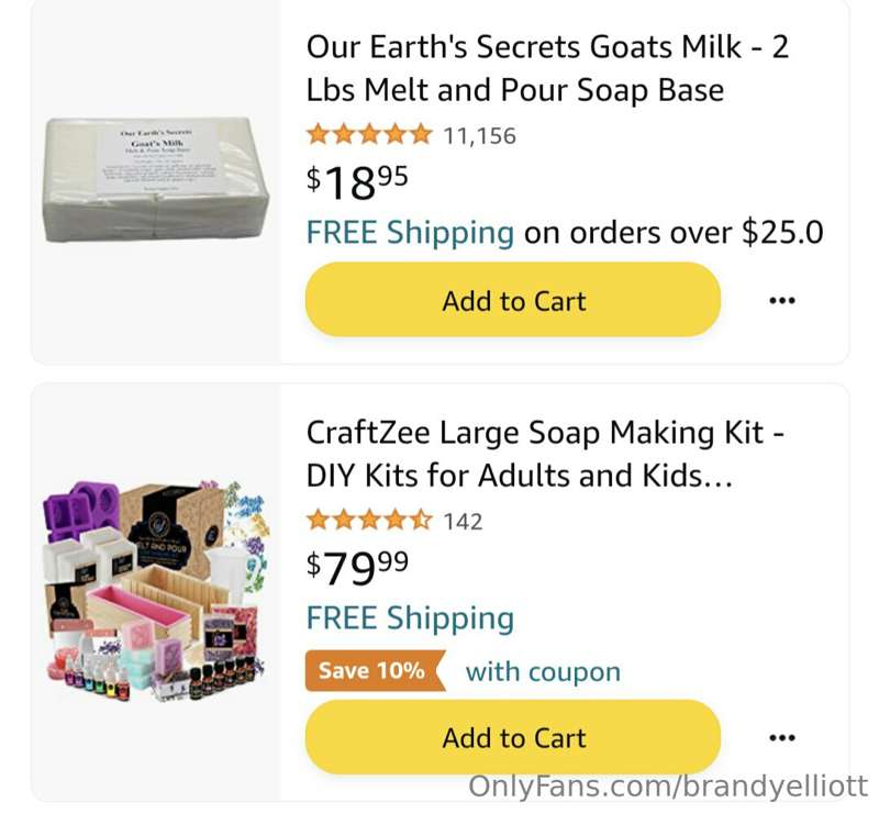 I want to get back into making soaps 🥰 I need some supplies ..