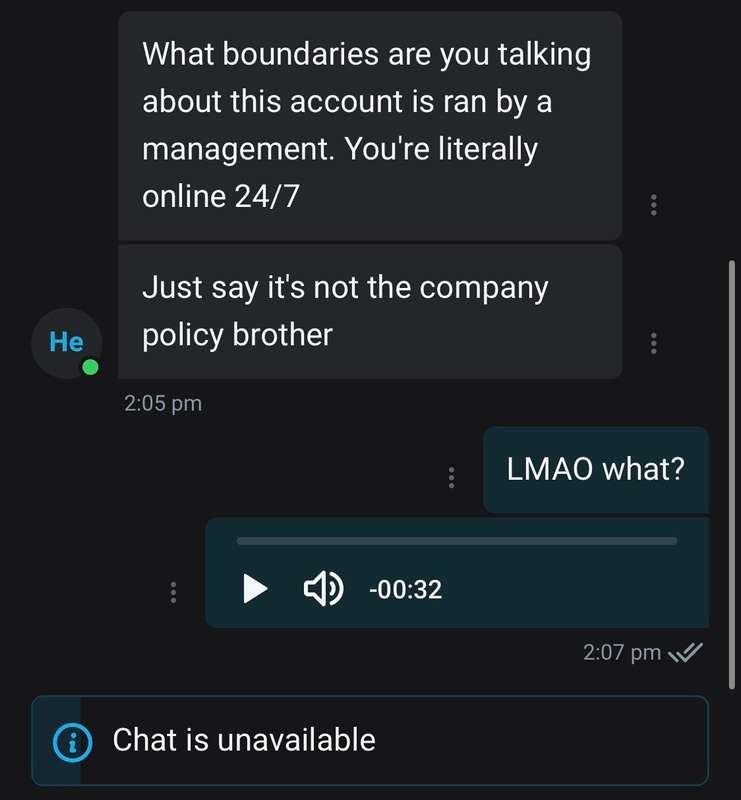 Also please don’t be like this person. Making bold claims af..