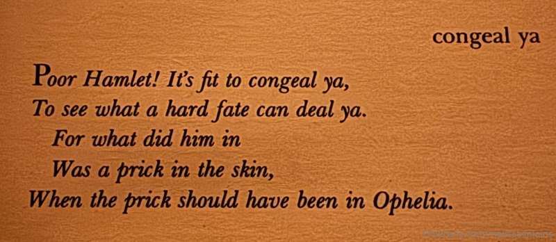 Turn of the century dirty limericks are my jam.