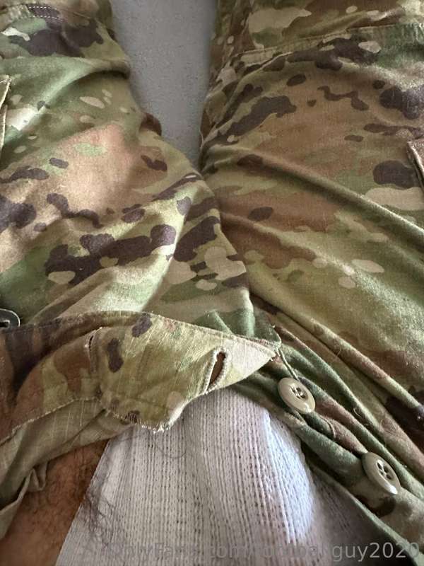 Had a fun jerk off session in uniform and wearing a jock! Ch.. 10