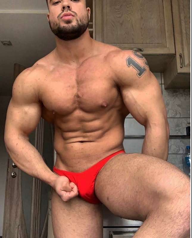 ## @evanway | @evanway_free🔥 Unleash the Muscle God 💪🏼 🔞 Raw.. 5