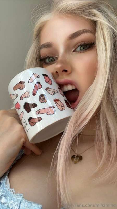 THIS IS MY NEW FAV CUP FRRRR 🥹🙈