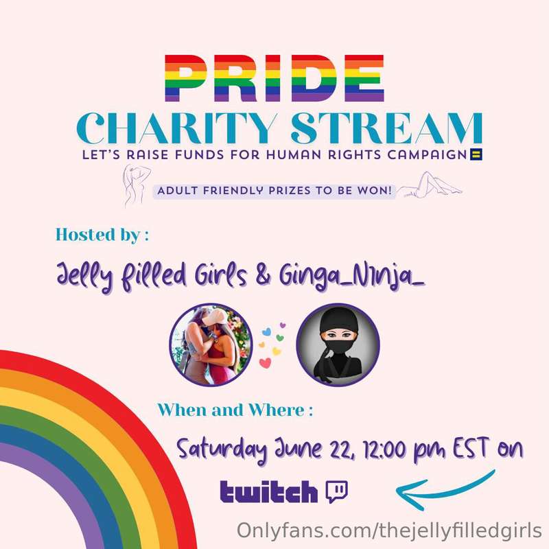 🚨***PRIDE CHARITY STREAM TOMORROW AT 12PM***🚨   Help us rais..