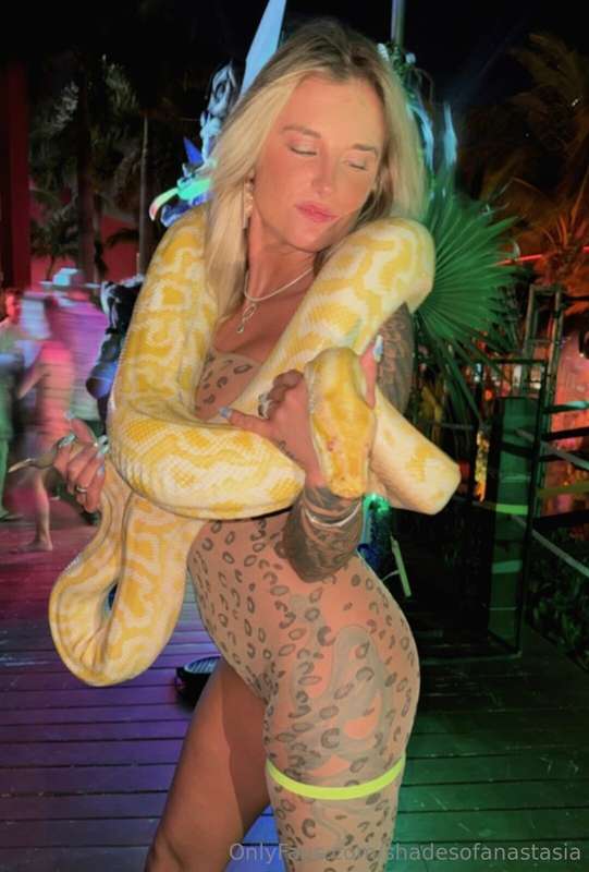 Can't help not having a snake in my hands