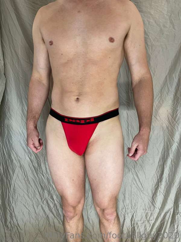 Soldier shows off his hot muscular body in a thong and jock!.. 23