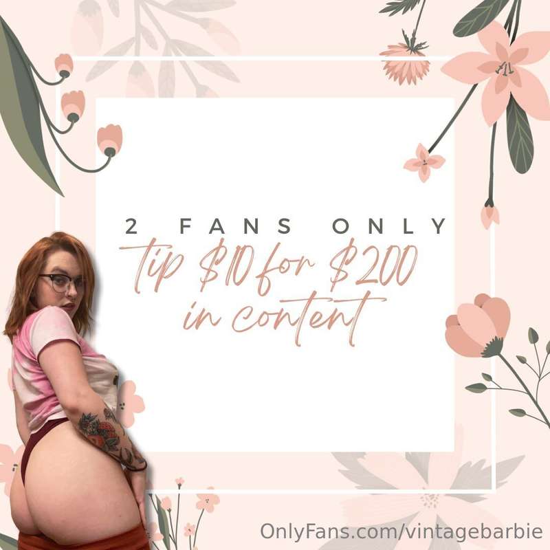 # TWO FANS ONLY💕