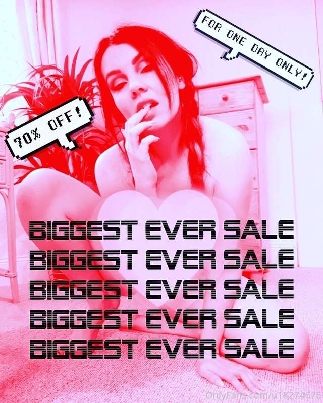 ONE DAY ONLY!!! Only $3!!! 😱😱😱   If you wanna see me butt na..