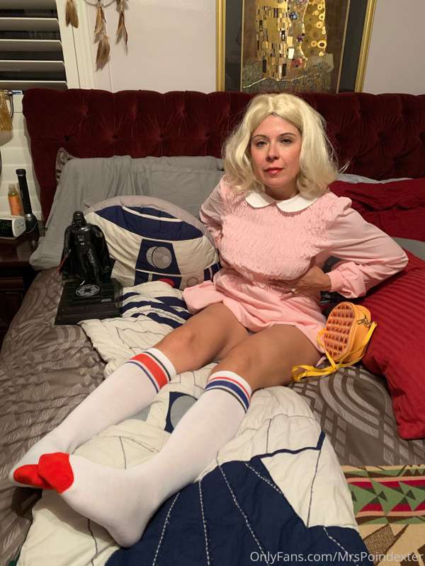 Do I make a cute ‘Eleven’?  Only problem with this costume, .. 6