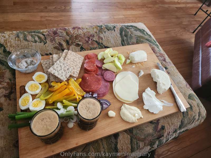 Come snack with me.
