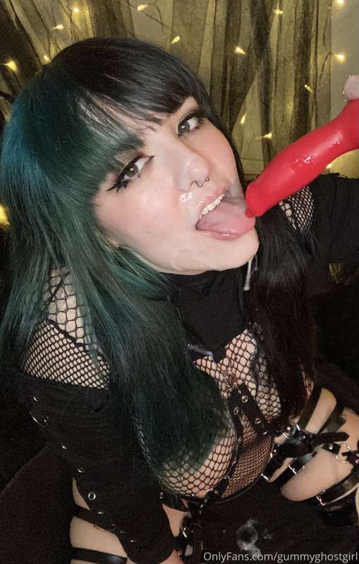Why do I look so pretty with cum all over my face? 👅 11