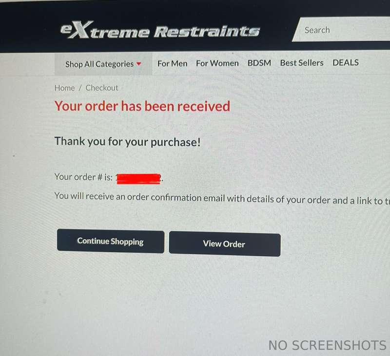 And we’ve got a new sex machine on the way! Thank you for al..