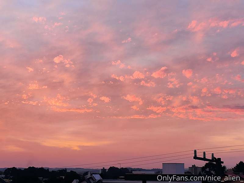 Pink sky