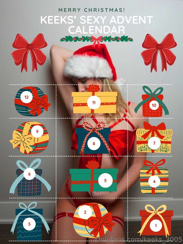 🎉Countdown to Christmas in style with my festive sexy advent..