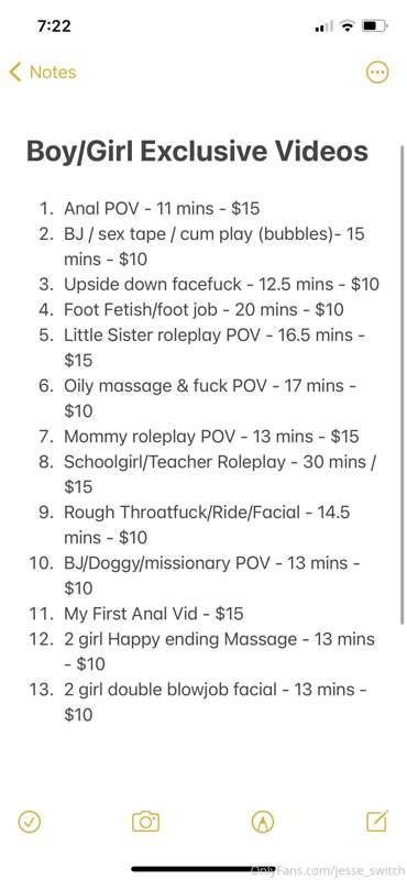 These are my exclusive video lists :)