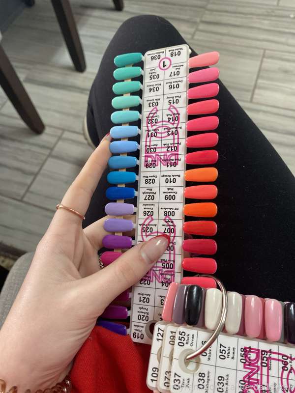 getting my nails done ;-)