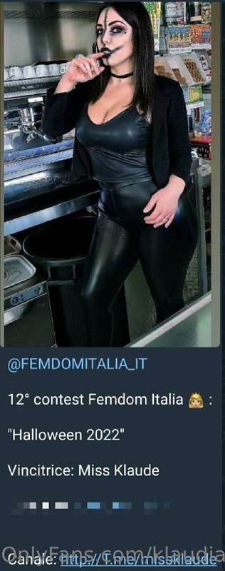 Per festeggiare la mia vittoria del contest di Halloween di ..