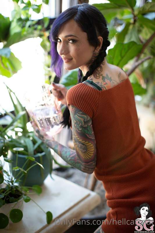 My latest @suicidegirls photo-set was published last night 🥳..