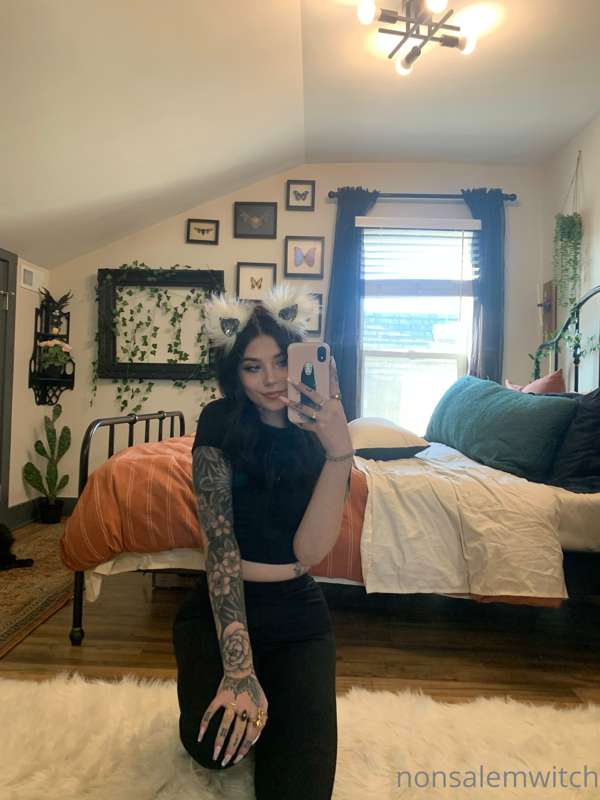 who thinks i should make content with my kitty ears lol 1
