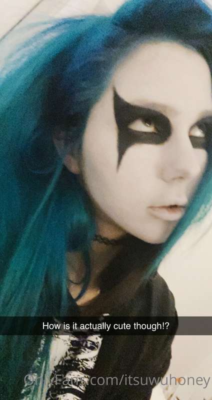 Corpse paint selfie set nobody asked for!~ 3