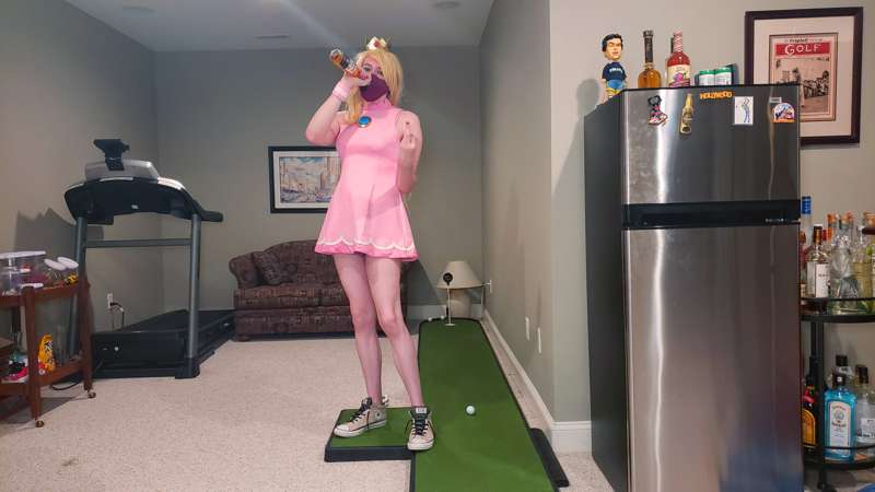And here's slutty Tennis Peach! I always love out-of-charact.. 18