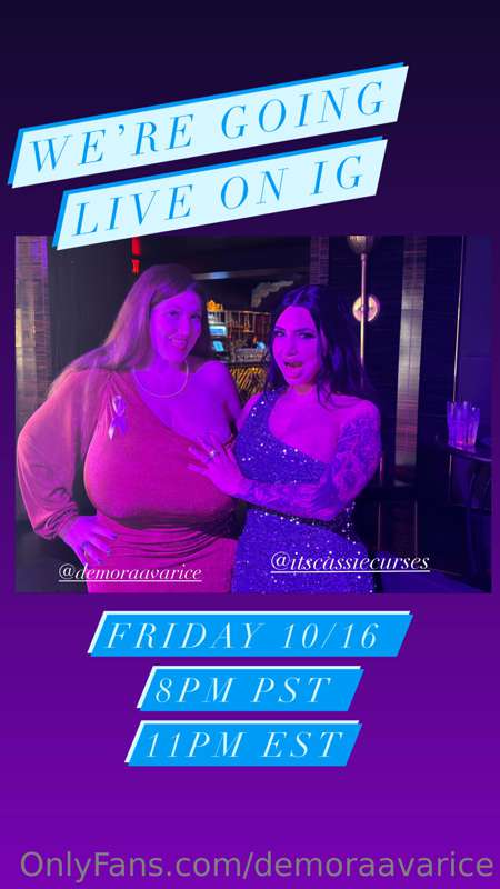 Ho Ho Ho 🎅 Feeling festive? Friday night, at 11pm EST (8pm p..