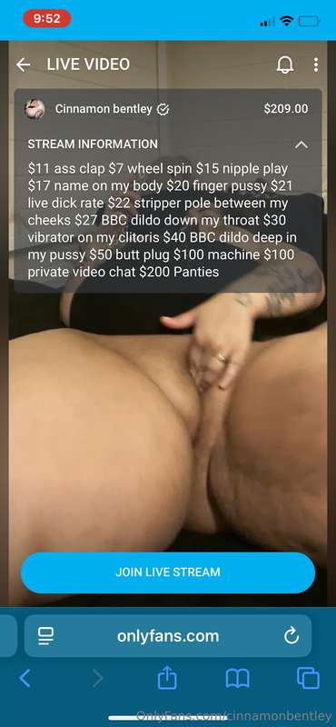 This 2 part over 2 hour live was a BBC dildo fuck fest.. get..