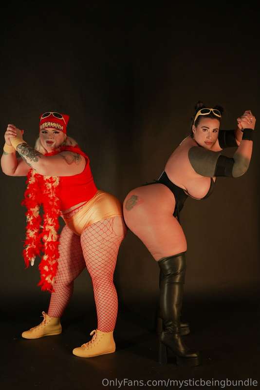 let’s take it back to old WWE - Hulk hogan and rikishi 
day .. 1