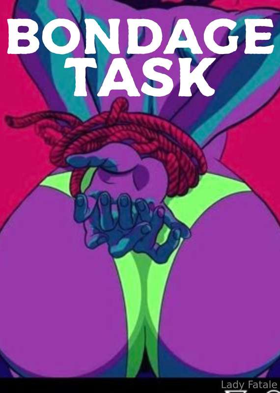 Helpless bondage slut Task 🪢Have you ever tried to be in thi..