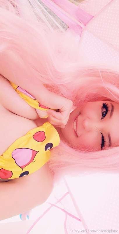 I luuuvv dis new Pikachu bikini! 
The top is a lil big on me.. 1