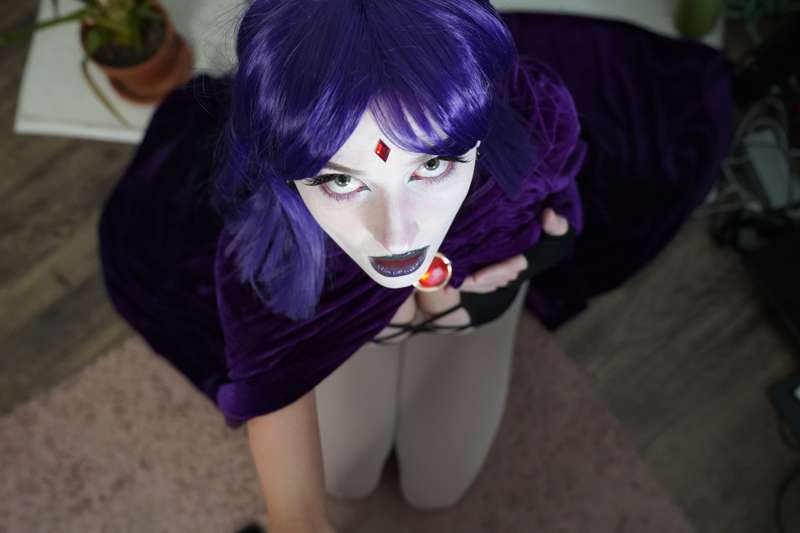 SEXY RAVEN cosplay picsss, lewds only, but still so hot 8