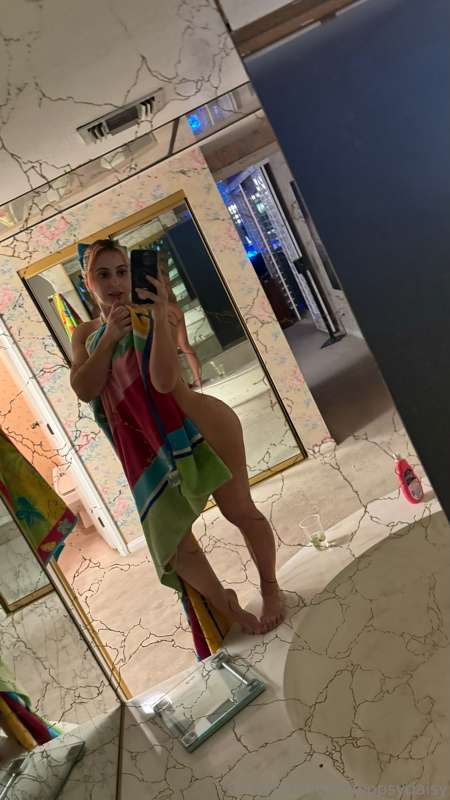 Just showered, ALONE. 🥺
