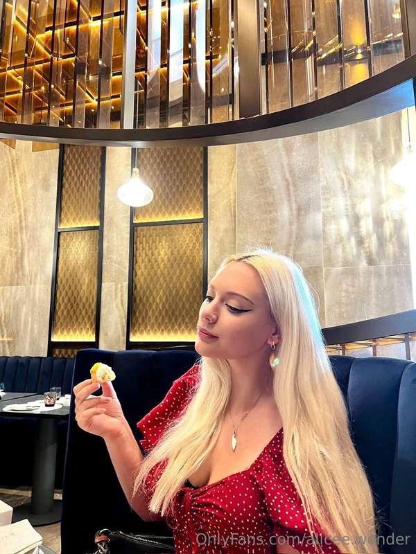 I love going to new restaurants, trying new cuisines, it's a..