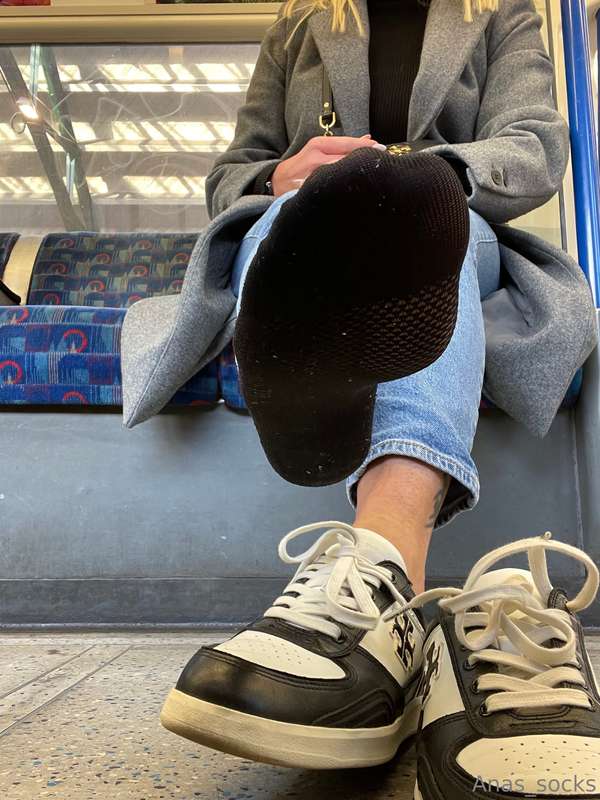 I was too busy taking my socks off on the train that I didn’.. 6