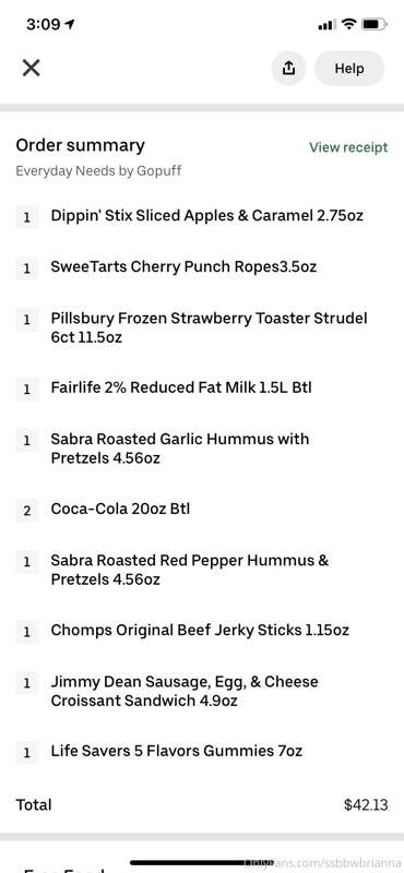 My current 3am munchies led to a nice little delivery  order.. 1