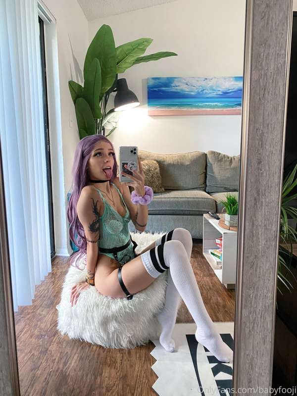 purple and mint green lingerie set pics <3 26
