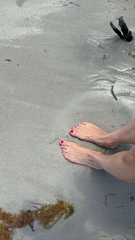 Toes in the water, ass in the sand 🏖️ 