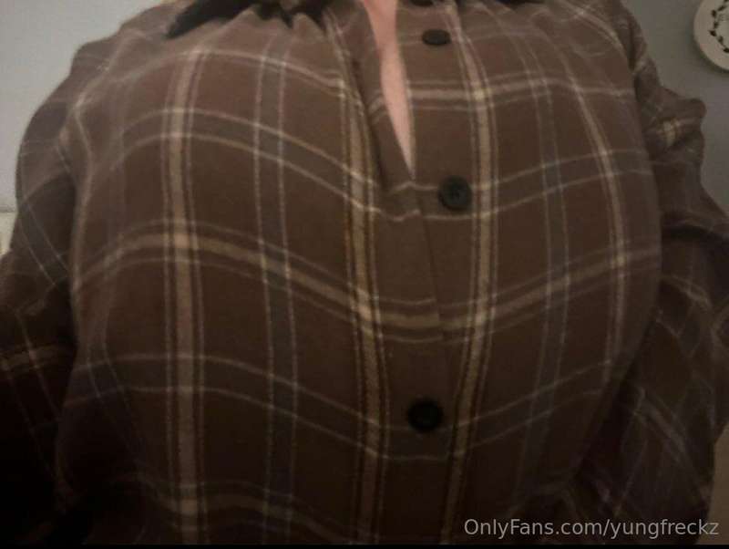 Even fully covered in a flannel you can tell I'm hiding a lo..