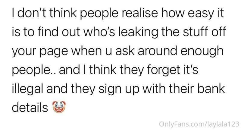 And just a reminder that every message with content sent in ..