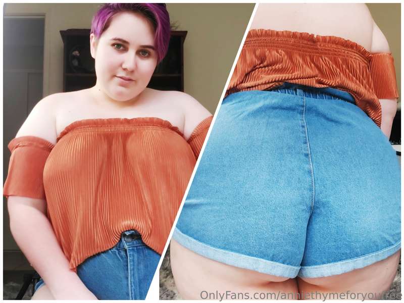 Jean Shorts JOI - jerk your cock as I tease you with my Jean..