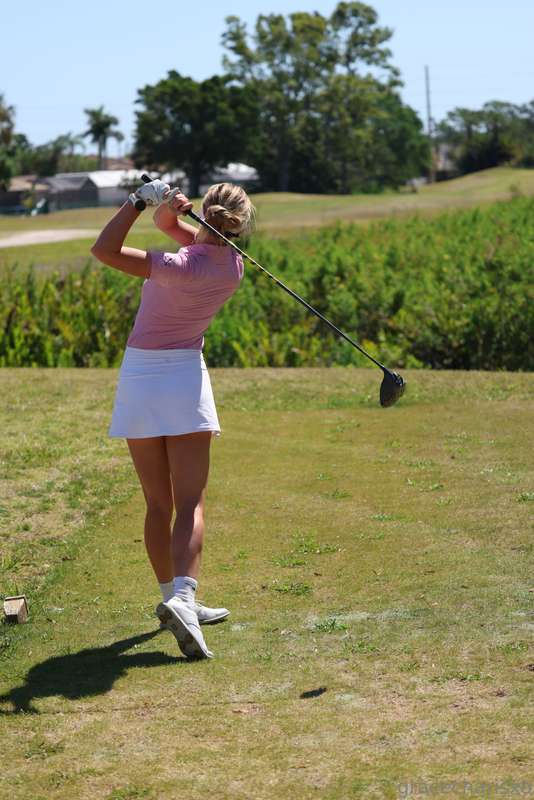 DIALED swing path 🏌🏼‍♀️  2