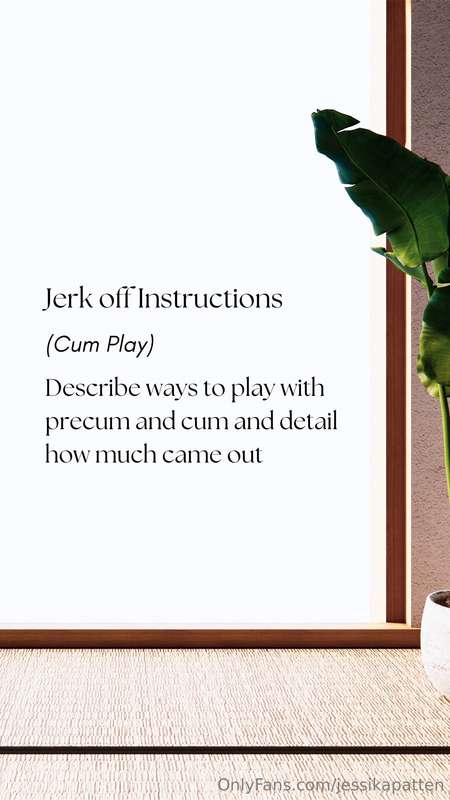 JOI - Jerk off instructions to make you cum in a specific wa.. 4