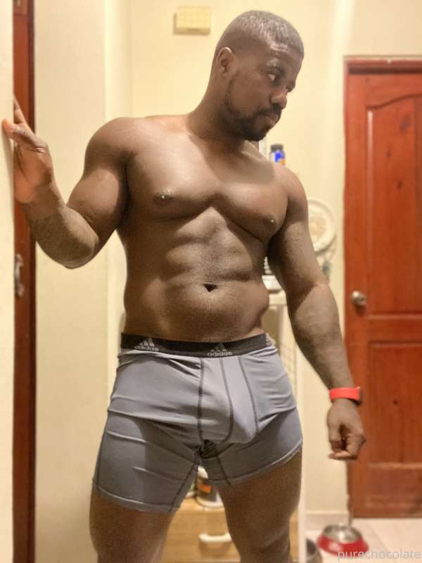 Good morning chocolate in boxer