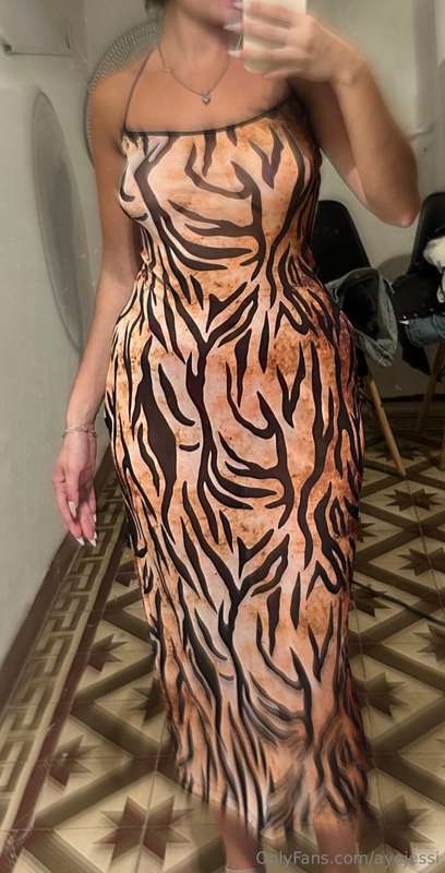 Does this dress look elegant to me? or just highlight my sex..
