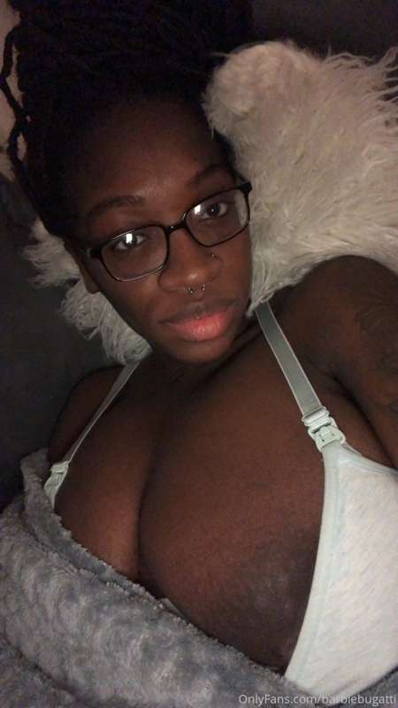 I think my boobs got bigger lol
Like 👍🏾 if  you agree