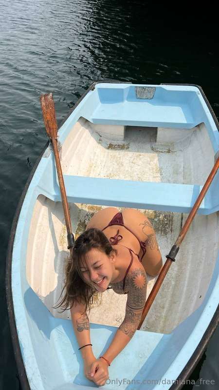 That was the my first time doing it in a boat haha What's mo.. 1